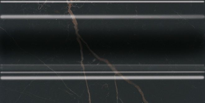 Керамический плинтус Алькала черный 20x10 FMD017