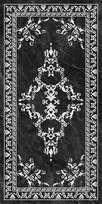 Риальто серый темный декорированный лаппатированный 119,5х238,5 SG592702R