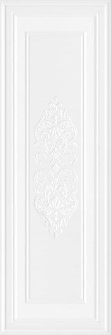 Декор Монфорте белый панель обрезной 40x120 14042R/3F