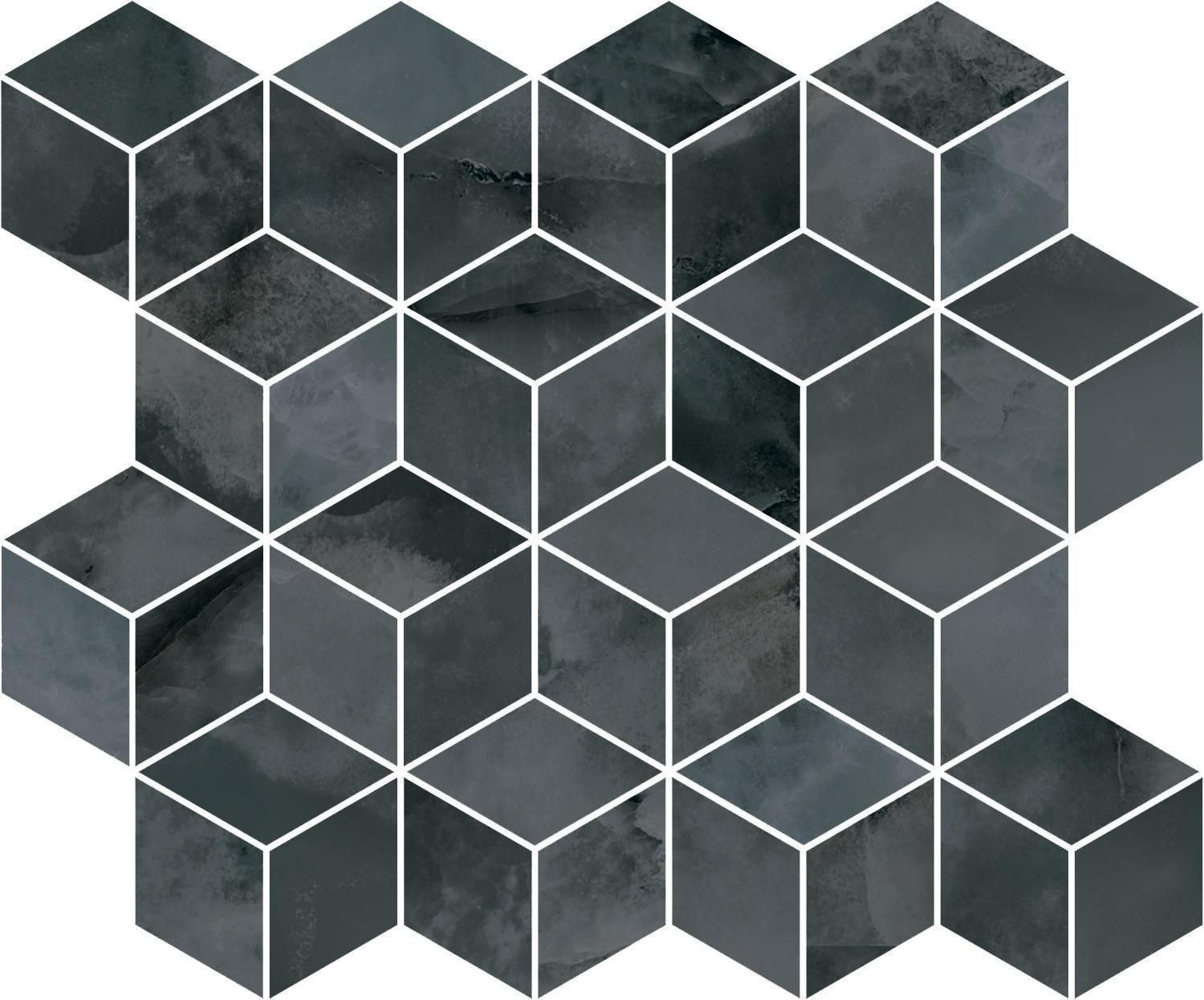 Декор Джардини серый мозаичный 45x37,5 T017/14024