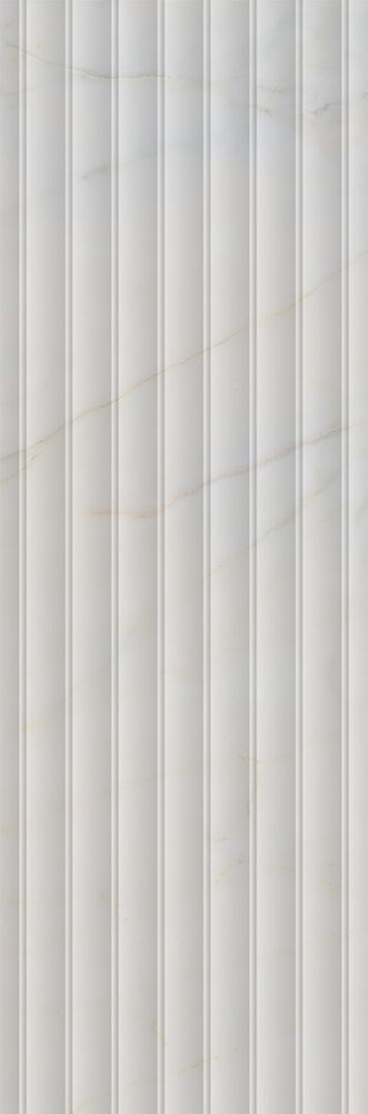 Структура Греппи белый глянцевый обрезной 40x120 14034R