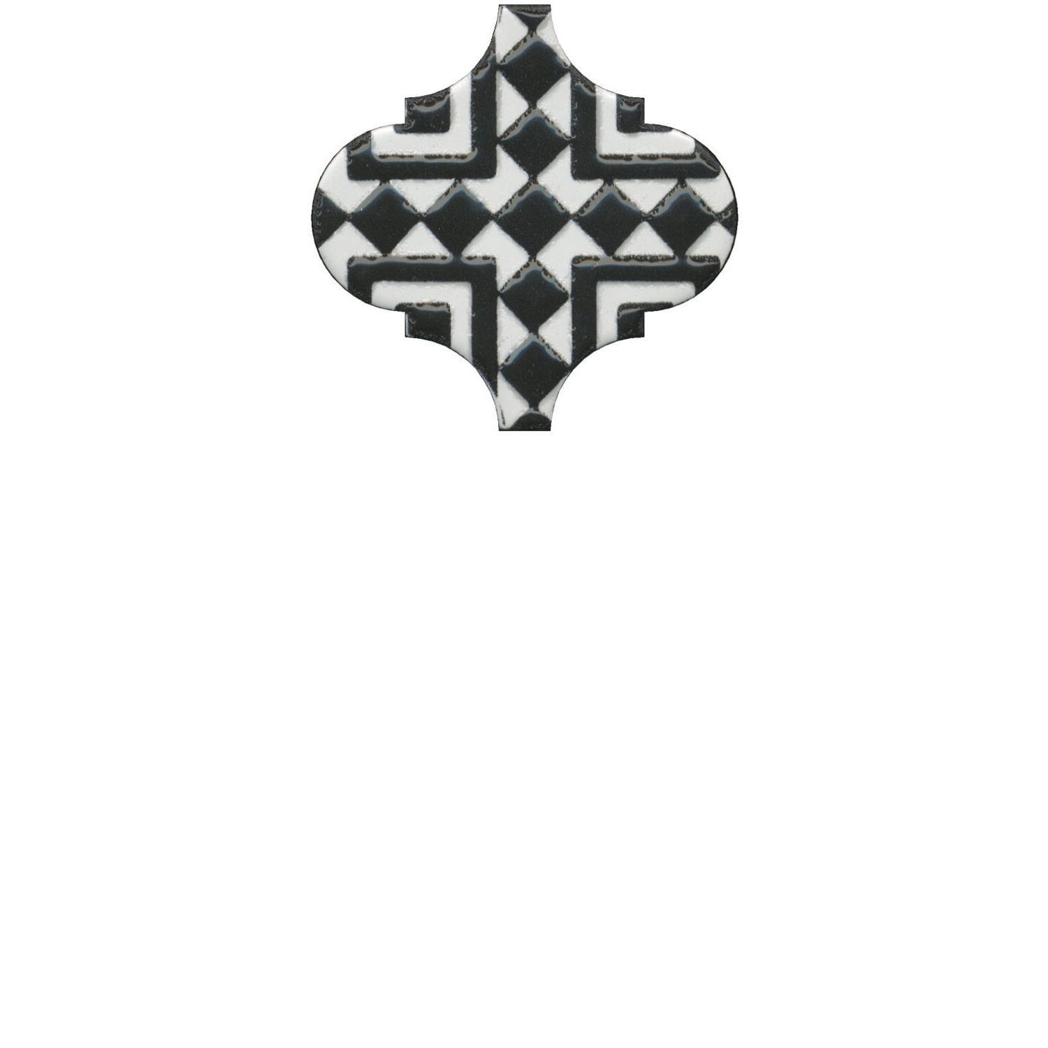 Декор Арабески глянцевый орнамент 6,5x6,5 OS/A26/65000