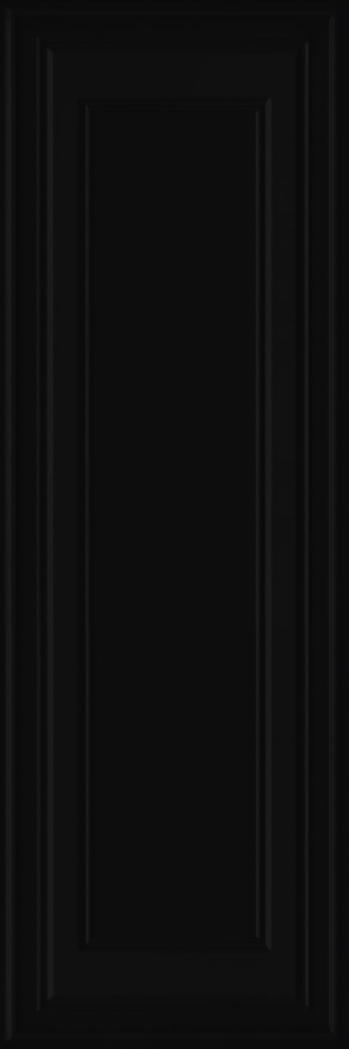 Синтра 2 панель черный матовый обрезной 40x120 14052R