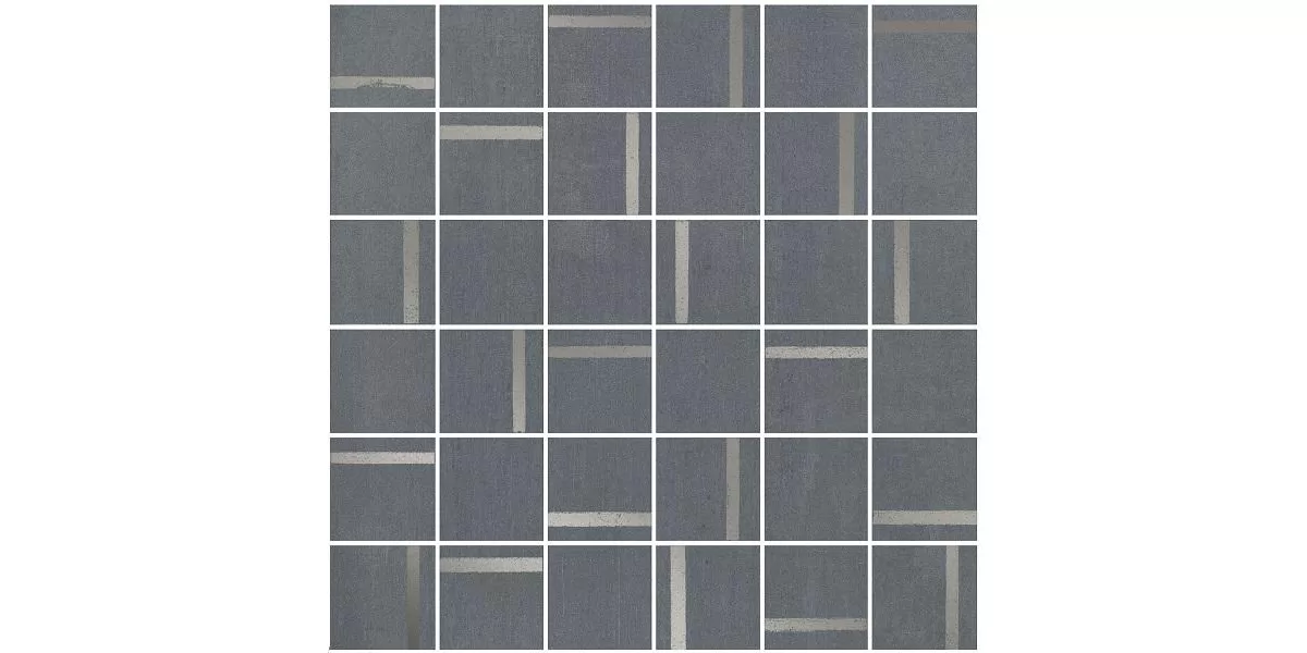 Декор мозаичный Гварди 2 синий матовый обрезной 30x30 SG640220\MM