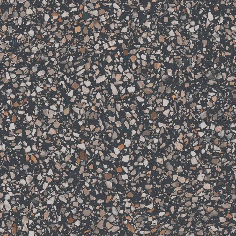 Керамическая плитка 60х60 Бричиола черный матовый обрезной KM6060G0021R