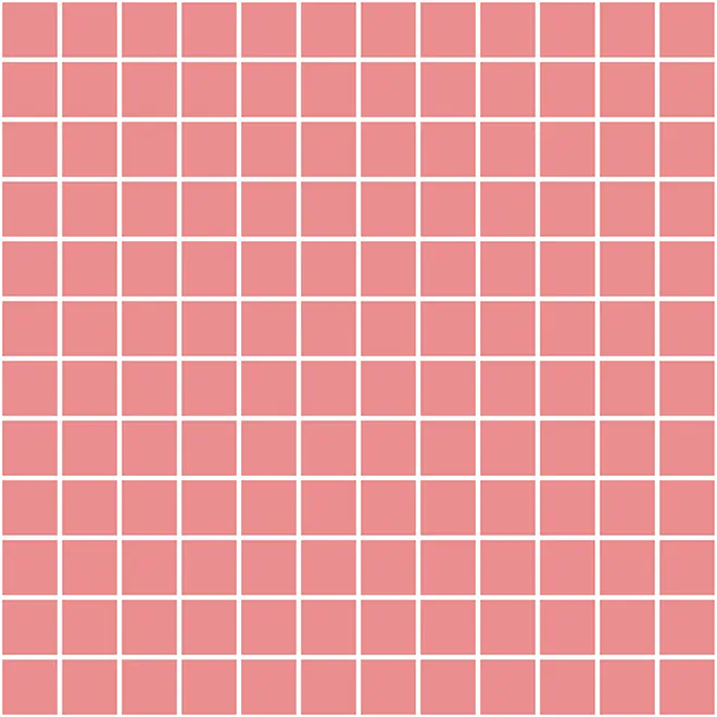 Мозаика Темари темно-розовый матовый 29,8x29,8 20061 